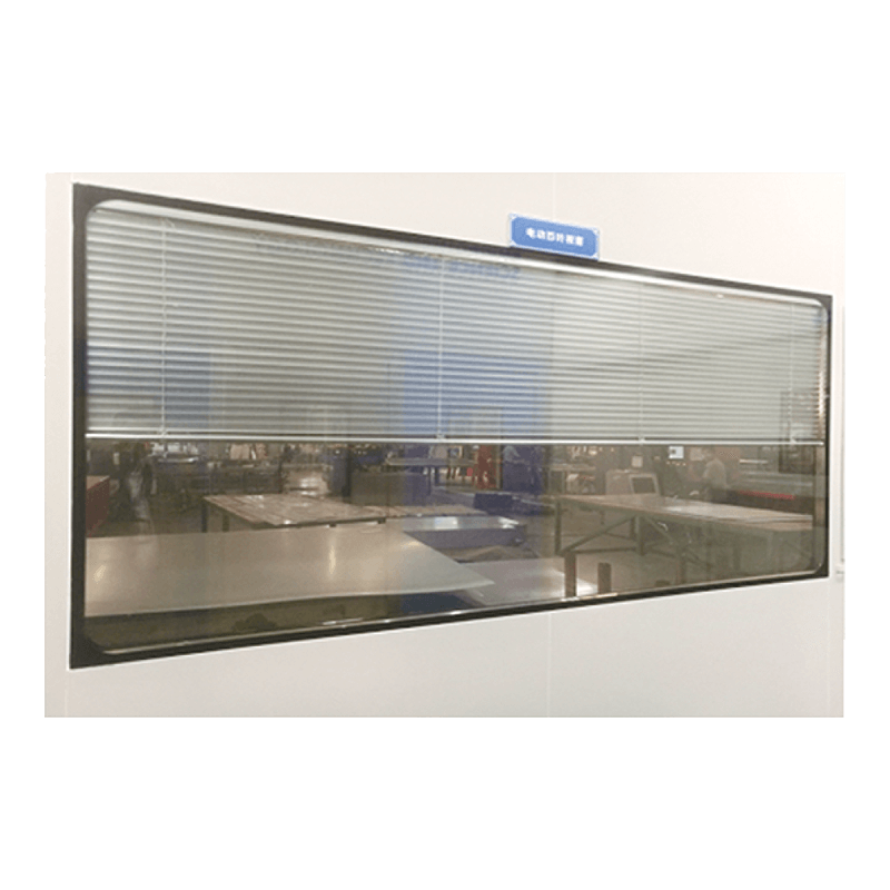 Window with built-in electric blind