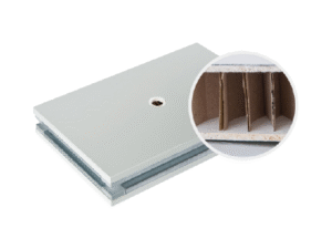 Handmade glass magnesium paper honeycomb sandwich panel