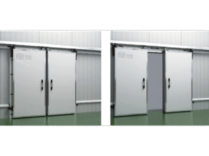 Electric Double Opening Sliding Door