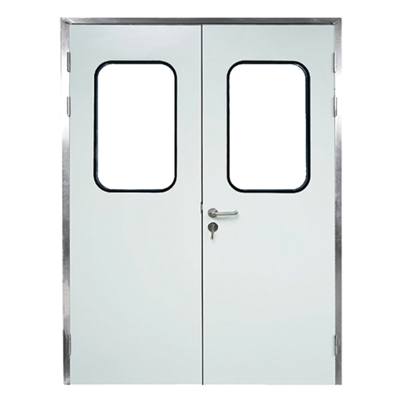 Aluminum frame double door
