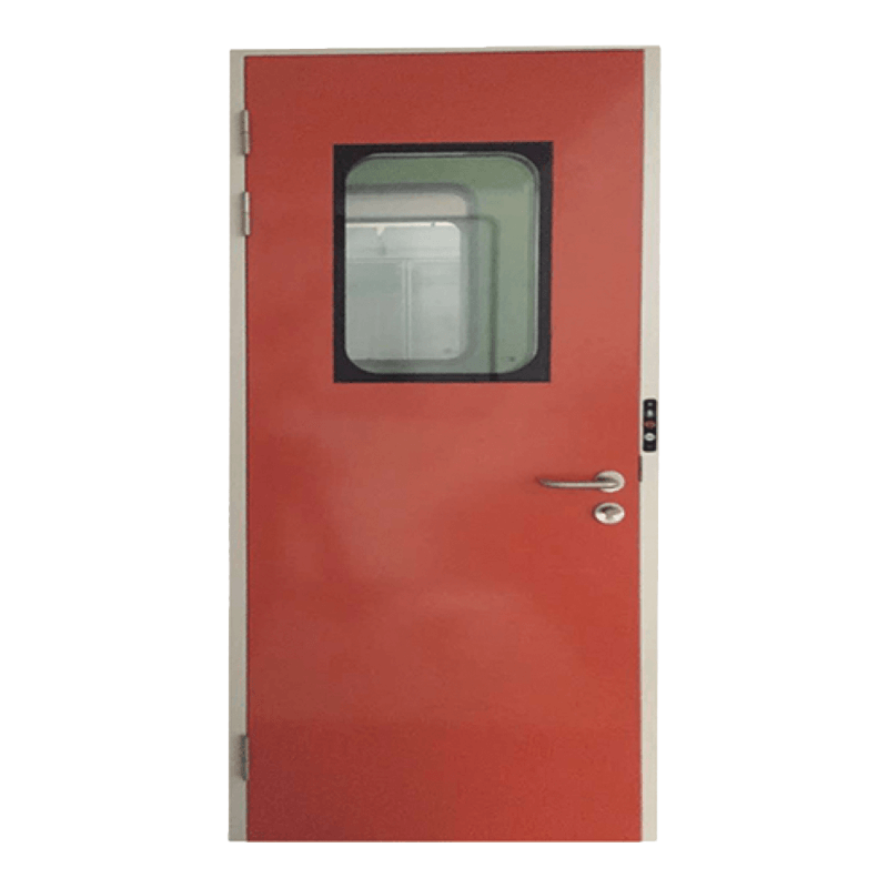 Medical laminated steel door