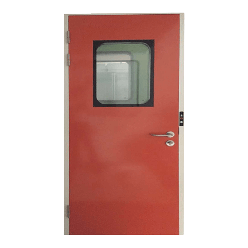 Medical laminated steel door